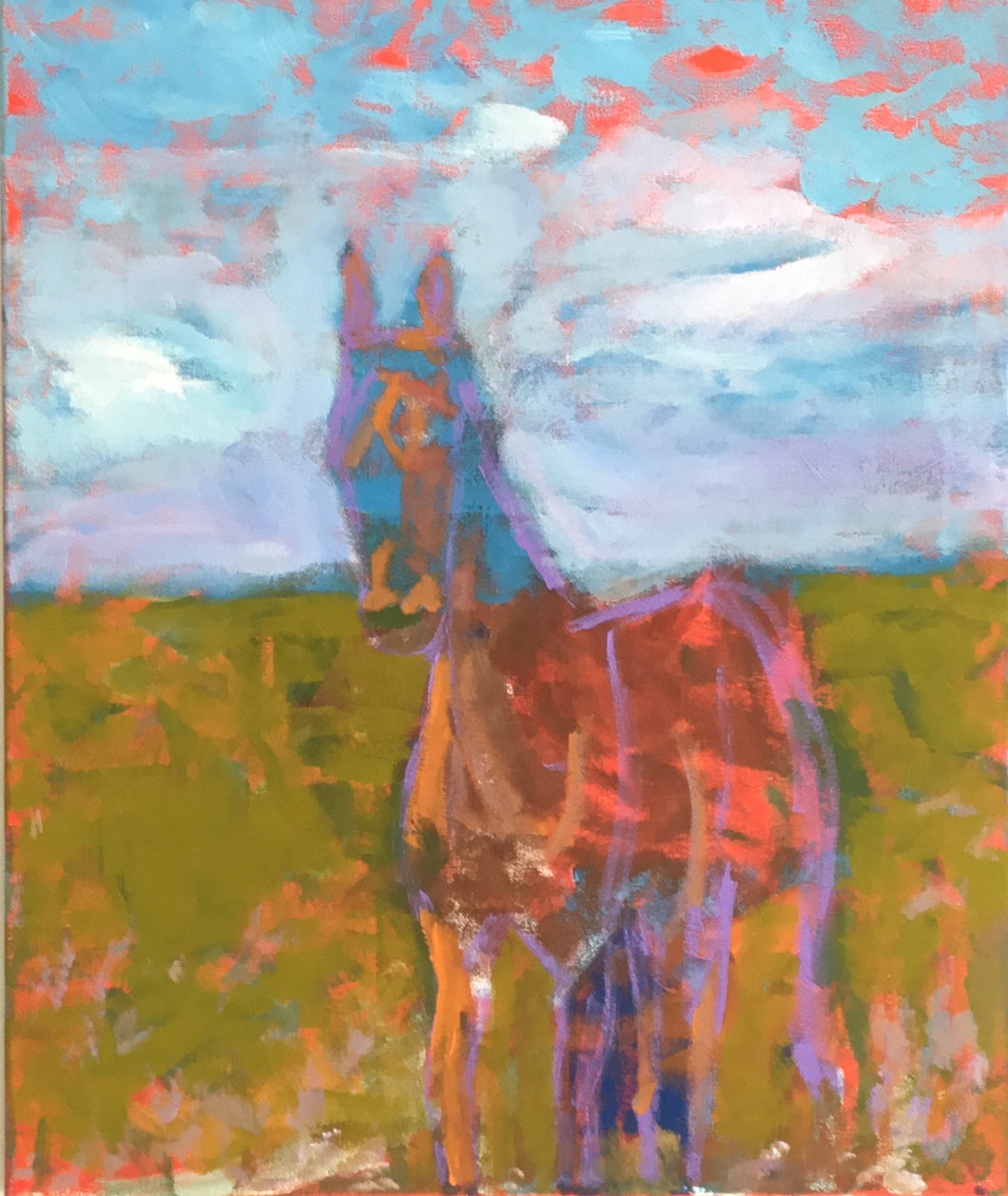Sweet Virginia, Horse Painting, Original Artwork